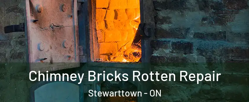 Chimney Bricks Rotten Repair Stewarttown - ON