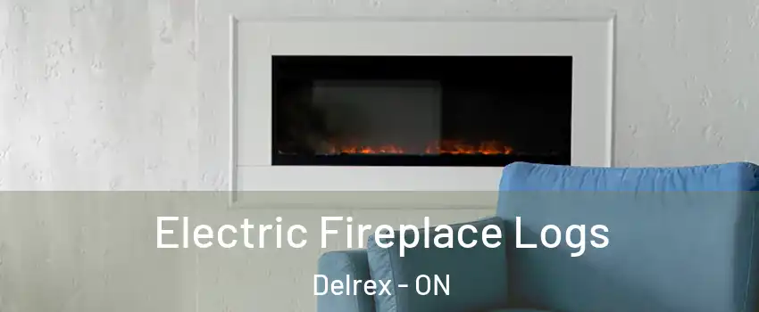Electric Fireplace Logs Delrex - ON
