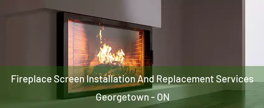 Fireplace Screen Installation And Replacement Services Georgetown - ON
