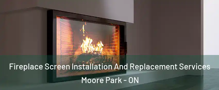 Fireplace Screen Installation And Replacement Services Moore Park - ON