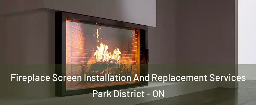 Fireplace Screen Installation And Replacement Services Park District - ON