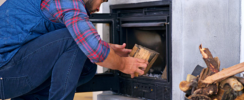 Old Broken Fireplace Repair And Replacement in Georgetown, ON