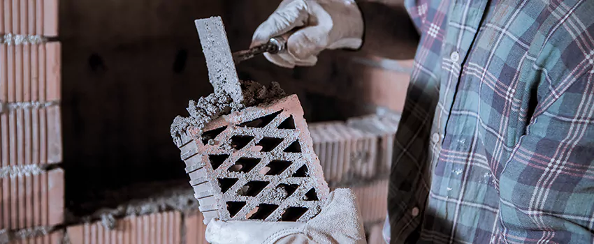 Repairing Damaged Fireplace Tiles in Georgetown, Ontario