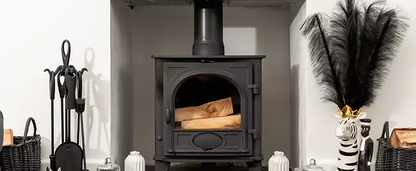 Thelin Hearth Products Providence Pellet Insert Fireplace Installation in Georgetown, ON