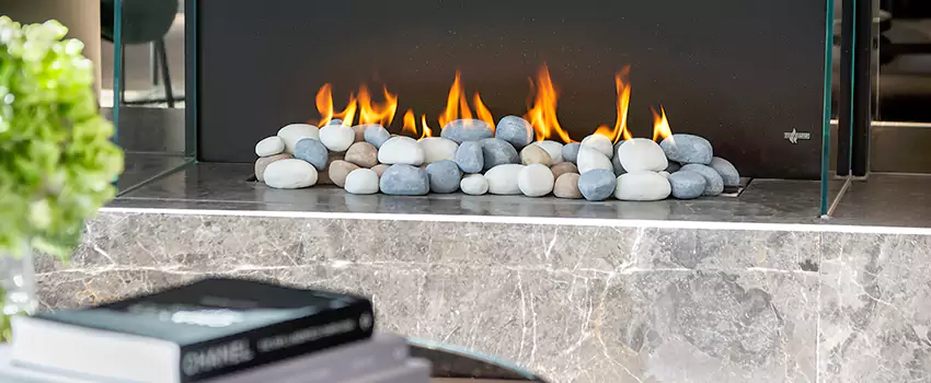 Double-Height Fireplace Design Refurbishment in Moore Park, Ontario