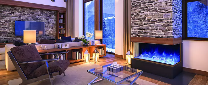 Dynamic Flame Color Fireplace Installation in Stewarttown, ON