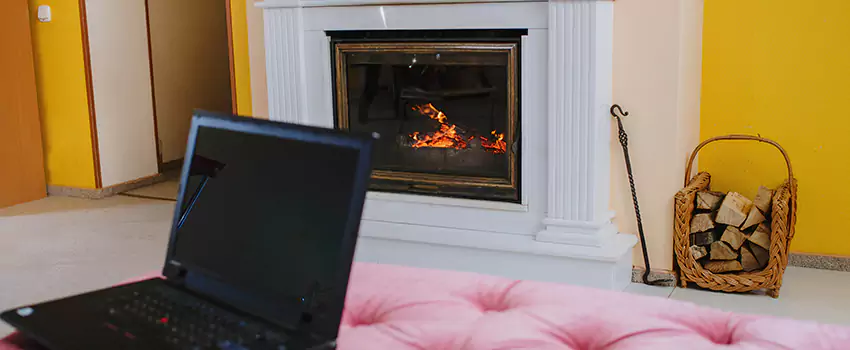 Valor Outdoor Gas Fireplace in Georgetown, Ontario