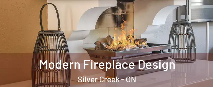 Modern Fireplace Design Silver Creek - ON