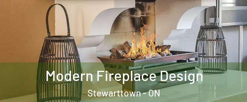 Modern Fireplace Design Stewarttown - ON