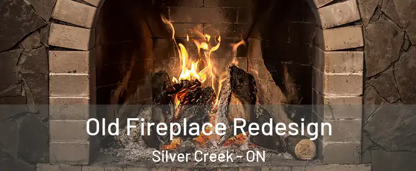 Old Fireplace Redesign Silver Creek - ON